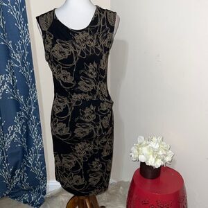 Anthropologie | Anthro Leifdottir Tulipa Floral Sleeveless Sheath Dress sz S
